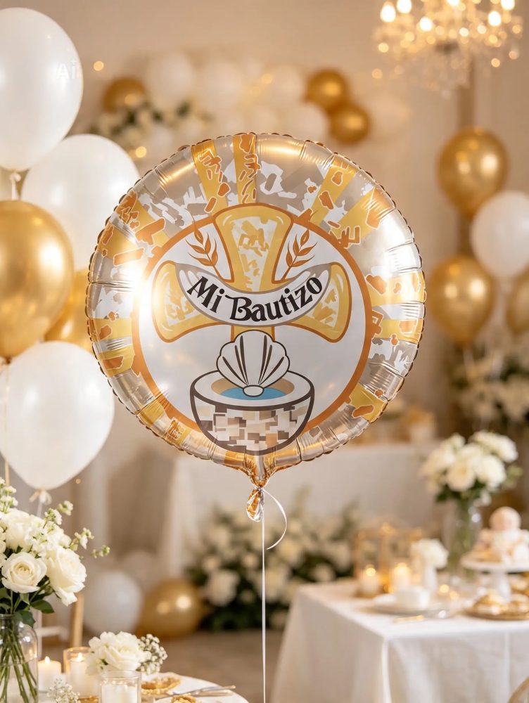 Globo Bautizo c/u