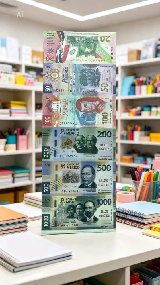 Billete didactico c/u