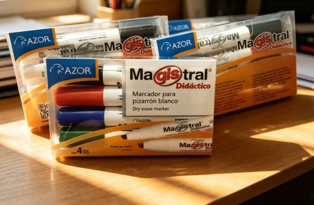 Marcador para pizarrón magistral c/u