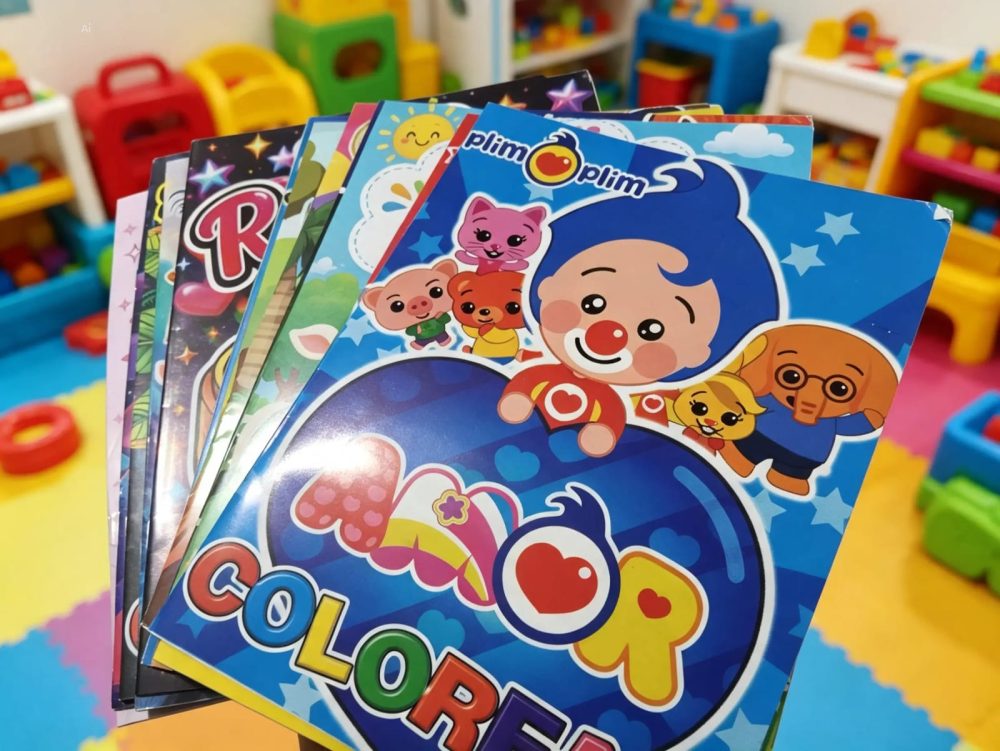 Libros para colorear c/u